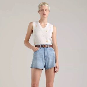 Levi's Premium High Loose Denim Shorts